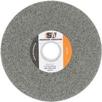 Meule &agrave; usage g&eacute;n&eacute;ral Standard Abrasives, 6" x 1", Arbre de 1", Carbure de silicium Smart Ofis