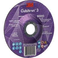 Cubitron™ 3 Cut-Off Wheel, 5" x 0.045", 7/8" Arbor, Type T27, Ceramic, 12250 RPM NY551 | Smart Ofis