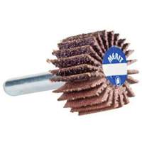 Mini Flap Wheel, Aluminum Oxide, 80 Grit, 1-1/2" x 1-1/2" x 1/4" Smart Ofis