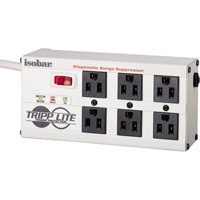 Isobar&reg; Premium Surge Suppressors, 6 Outlets, 2850 J, 1440 W, 6' Cord Smart Ofis