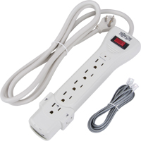 Protect-It Surge Suppressors, 7 Outlets, 1080 J, 1800 W, 6' Cord Smart Ofis
