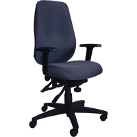 Cierra Petite Series Ergonomic Chairs, Fabric, Grey, 300 lbs. Capacity Smart Ofis
