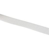Ruban d'attaches, Crochet, 25 vg x 1", Cousu, Blanc Smart Ofis