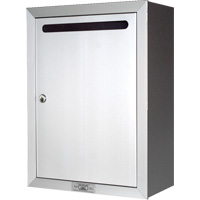 Collection Box, Surface -Mounted, 16-3/16" x 11-3/4", Aluminum Smart Ofis