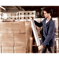 Hand Stretch Wrap, 120 Gauge (30 micrometers), 20" x 800' Smart Ofis