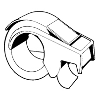 Distributeur manuel de ruban adh&eacute;sif, Standard, Convient au ruban de largeur de 50,8 mm (2") Smart Ofis