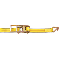 Ratchet Straps, Wire Hook, 3" W x 30' L, 5400 lbs. (2450 kg) Working Load Limit Smart Ofis