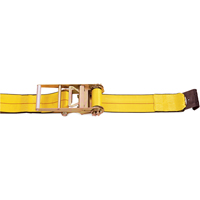 Ratchet Straps, Flat Hook, 4" W x 30' L, 5400 lbs. (2450 kg) Working Load Limit Smart Ofis