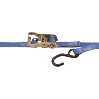 Heavy-Duty Utility Straps, S-Hook, 1" W x 15' L, 500 lbs. (230 kg) Working Load Limit Smart Ofis
