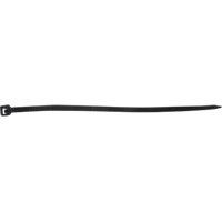 Cable Ties, 8" Long, 50 lbs. Tensile Strength, Black Smart Ofis