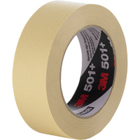 501+ High Temperature Masking Tape, 18 mm (3/4") x 55 m (180'), Tan Smart Ofis