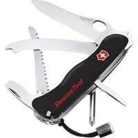 RescueTool Pocket Knife, 12 Functions, 0.3 lbs. Smart Ofis