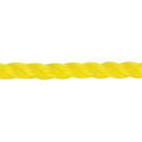 3/8" Braided Yellow Rope, Polypropylene, 630' Smart Ofis