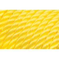 5/8" Braided Yellow Rope, Polypropylene, 200' Smart Ofis