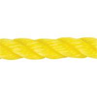 Braided Yellow Rope, Polypropylene, 144' Smart Ofis