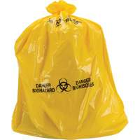 Waste Bags, Bio-Hazard, 60" L x 36" W, 6 mils Smart Ofis