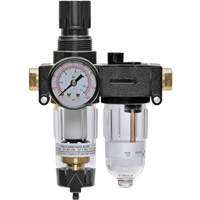 Filter/Regulator & Lubricator with Gauge Modulair 200, 1/4" NPTF Smart Ofis