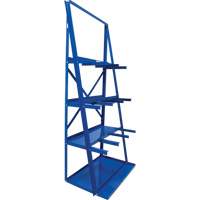Bar Storage Rack, Vertical, 3 Levels, 36" W x 24" D x 84" H, 3000 lbs. Cap. Smart Ofis