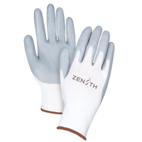 Lightweight Breathable Coated Gloves, 9/Large, Foam Nitrile Coating, 13 Gauge, Polyester Shell Smart Ofis