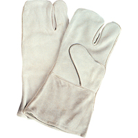 Gants de soudeur d'usage standard, Cuir de vache refendu, Taille Grand Smart Ofis