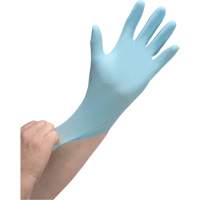 Puncture-Resistant Medical-Grade Disposable Gloves, Medium, Nitrile, 4.5-mil, Powder-Free, Blue, Class 2 Smart Ofis