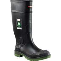 Enduro All Season Industrial Boots, Rubber, Steel Toe, Size 8, Puncture Resistant Sole Smart Ofis
