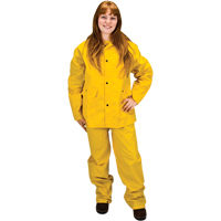 V&ecirc;tements imperm&eacute;ables RZ100, Polyester/PVC, Petit, Jaune Smart Ofis