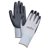 Lightweight Breathable Coated Gloves, 9/Large, Foam Nitrile Coating, 13 Gauge, Polyester Shell Smart Ofis
