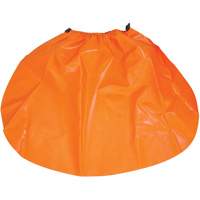 Hard Hat Rain Shield, One Size, Orange, Nylon/PVC Smart Ofis