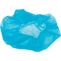 Non-Woven Bouffant Caps, Polypropylene, 21"/Large, Blue Smart Ofis