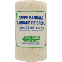 Bandage de cr&ecirc;pe en rouleau, 97-1/5" lo x 3" la, Classe 1 Smart Ofis