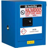 Sure-Grip&reg; Ex Hazardous Material Countertop Safety Cabinets, 4 gal., 17" x 22" x 17" Smart Ofis