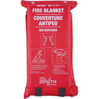Fire Blanket, Fibreglass, 60"W x 71"L Smart Ofis
