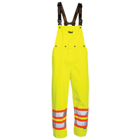 Professional&reg; Journeyman&reg; 300D Pants, Polyester, Small, High Visibility Lime-Yellow Smart Ofis