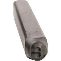 Individual Standard General Purpose Steel Hand Stamp Pieces, # 8, 1/2" Smart Ofis