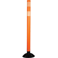 Impact Resistant Delineator, 36" H, Orange Smart Ofis