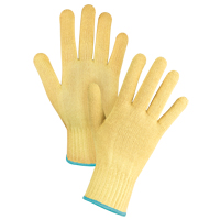 Gants tricot&eacute;s sans couture, Taille T-Grand/10, Calibre 7, Enveloppe en Kevlar, ASTM ANSI niveau A2/EN 388 niveau 3 Smart Ofis