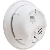 Ionization Smoke & Carbon Monoxide Combination Alarm, Battery Operated/Hardwired Smart Ofis