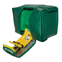Tempered Portable Eyewash, Gravity-Fed, 9 gal. Capacity, Meets ANSI Z358.1 Smart Ofis