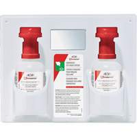 Dynamic Single-Use Eyewash Station with Isotonic Solution, Double Smart Ofis