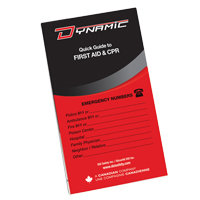 Dynamic First Aid Pocket Guide Smart Ofis