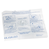 Dynamic Disposable Rescue Breather, Single Use Faceshield, Class 2 Smart Ofis