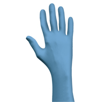 N-Dex&reg; 7500PF Gloves, Medium, Nitrile, 4-mil, Powder-Free, Blue Smart Ofis