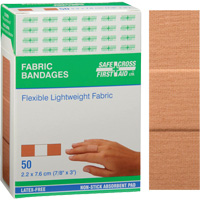 Bandages, Rectangular/Square, 3", Fabric, Non-Sterile Smart Ofis