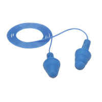 E-A-R UltraFit Metal-Detectable Earplugs, Corded, Regular, Bulk - Polybag, 25 NRR dB Smart Ofis