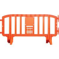 Movit Barricade, Interlocking, 78" L x 39" H, Orange Smart Ofis