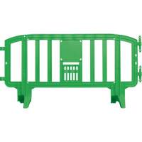 Movit Barricade, Interlocking, 78" L x 39" H, Green Smart Ofis