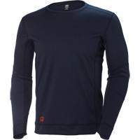 Lifa&reg; Max Moisture-Wicking Crewneck Undershirt, Men's, X-Small, Navy Blue Smart Ofis