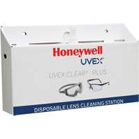 Uvex&reg; Clear&reg; Plus Disposable Lens Cleaning Station, Cardboard, 16" L x 3.19" D x 9.25" H Smart Ofis