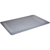 WD Foodmaster Anti-Microbial Mats, Smooth, 3' x 4' x 9/16", Grey, Nitrile/Rubber Smart Ofis